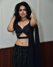 Heroine Divi Vadthya Stunning in Black Dress Photoshoot Pictures 48