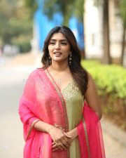 Heroine Eesha Rebba at Om Shanti Shanti Shantihi Movie Teaser Launch Photos 13