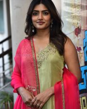 Heroine Eesha Rebba at Om Shanti Shanti Shantihi Movie Teaser Launch Photos 26