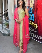 Heroine Eesha Rebba at Om Shanti Shanti Shantihi Movie Teaser Launch Photos 28