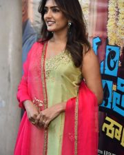 Heroine Eesha Rebba at Om Shanti Shanti Shantihi Movie Teaser Launch Photos 29