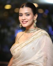 Heroine Hebah Patel at Eesha Movie Pre Release Event Pictures 16