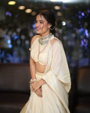 Heroine Hebah Patel at Eesha Movie Pre Release Event Pictures 27