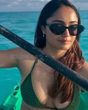 Irresistible Tridha Choudhury Cleavage in a Green Halter Bikini Top Photos 03 Irresistible Tridha Choudhury Cleavage in a Green Halter Bikini Top Photos 03