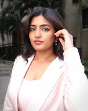 Om Shanti Shanti Shantihi Actress Eesha Rebba in a White Single Breasted Blazer with a White Top and Matching Trousers Photos 01 Om Shanti Shanti Shantihi Actress Eesha Rebba in a White Single Breasted Blazer with a White Top and Matching Trousers Photos 01