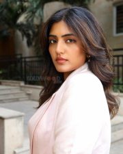 Om Shanti Shanti Shantihi Actress Eesha Rebba in a White Single Breasted Blazer with a White Top and Matching Trousers Photos 04 Om Shanti Shanti Shantihi Actress Eesha Rebba in a White Single Breasted Blazer with a White Top and Matching Trousers Photos 04