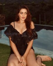 Sasural Simar Ka 2 Actress Tanya Sharma in a Black Swimsuit Lingerie Photos 02