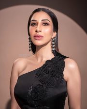 Sensuous Sophie Choudry in an One Shoulder Draped Gown Photos 03