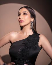 Sensuous Sophie Choudry in an One Shoulder Draped Gown Photos 04