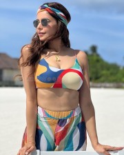 Sexy Aamna Shareef Holiday Bikini Pictures 03