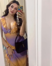 Sexy Aditi Budhathoki Mirror Selfie Photos 01