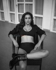 Sexy Aisha Sharma BW Photoshoot Stills 11