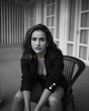 Sexy Aisha Sharma BW Photoshoot Stills 13