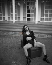 Sexy Aisha Sharma BW Photoshoot Stills 16