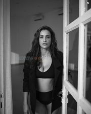 Sexy Aisha Sharma BW Photoshoot Stills 33