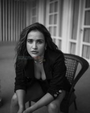 Sexy Aisha Sharma BW Photoshoot Stills 35