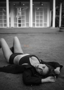 Sexy Aisha Sharma BW Photoshoot Stills 38