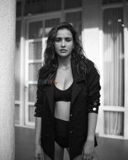 Sexy Aisha Sharma BW Photoshoot Stills 50