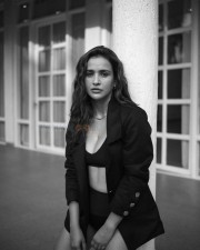 Sexy Aisha Sharma BW Photoshoot Stills 55