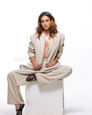 Sexy Bold Aisha Sharma Topless in a Gray Coat with Pant Photos 04
