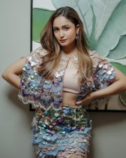 Sparkling Actress Tridha Choudhury in a Iridescent Sequin Jacket And Skirt Photos 01 Sparkling Actress Tridha Choudhury in a Iridescent Sequin Jacket And Skirt Photos 01