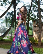 Telly Glamour Aamna Sharif in a Beautiful Lehenga Photos 01