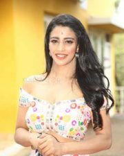 Telugu Actress Daksha Nagarkar at Ravanasura Movie Opening Photos 03