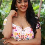 Telugu Actress Daksha Nagarkar at Ravanasura Movie Opening Photos 17 Telugu Actress Daksha Nagarkar at Ravanasura Movie Opening Photos 17