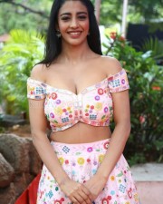 Telugu Actress Daksha Nagarkar at Ravanasura Movie Opening Photos 30