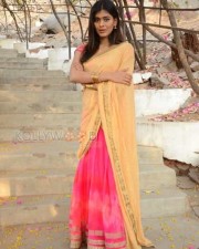 Telugu Actress Hebah Patel Saree Pictures