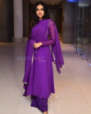 Tollywood Actress Divi Vadthya at Parampara Season 2 Pre Release Event Photos 11