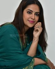 Tollywood Heroine Avika Gor at Popcorn Movie Interview Pictures 07