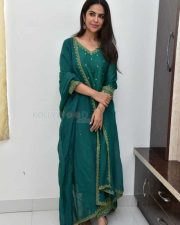 Tollywood Heroine Avika Gor at Popcorn Movie Interview Pictures 11