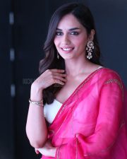 Actress Manushi Chhillar at Operation Valentine Trailer Launch Photos 01