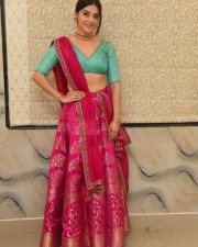 Actress Mehrene Kaur Pirzada At Aswathama Movie Audio Launch Stills