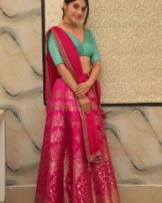 Actress Mehrene Kaur Pirzada At Aswathama Movie Audio Launch Stills