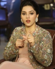 Actress Mehrene Kaur Pirzada At Chanakya Movie Interview Pictures