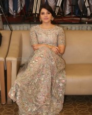 Actress Mehrene Kaur Pirzada At Chanakya Trailer Launch Photos