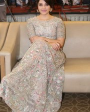 Actress Mehrene Kaur Pirzada At Chanakya Trailer Launch Photos