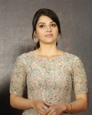 Actress Mehrene Kaur Pirzada At Chanakya Trailer Launch Photos