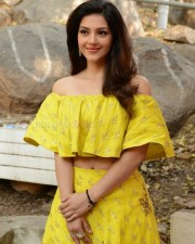 Actress Mehrene Kaur Pirzada At Vijay Devarakonda New Movie Launch Photos