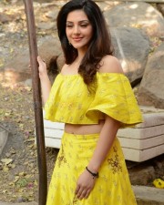 Actress Mehrene Kaur Pirzada At Vijay Devarakonda New Movie Launch Photos