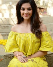 Actress Mehrene Kaur Pirzada At Vijay Devarakonda New Movie Launch Photos