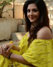 Actress Mehrene Kaur Pirzada At Vijay Devarakonda New Movie Launch Photos