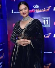 Actress Sree Mukhi at Bhola Shankar Prerelease Event Pictures 06