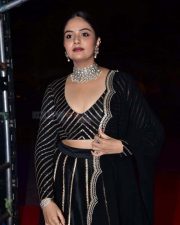 Actress Sree Mukhi at Bhola Shankar Prerelease Event Pictures 15