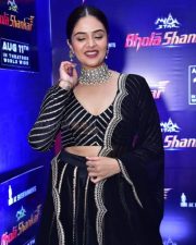 Actress Sree Mukhi at Bhola Shankar Prerelease Event Pictures 18