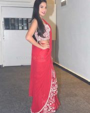 Actress Tanya Hope At Disco Raja Pre release Event Pictures