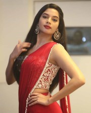 Actress Tanya Hope At Disco Raja Pre release Event Pictures