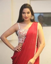 Actress Tanya Hope At Disco Raja Pre release Event Pictures